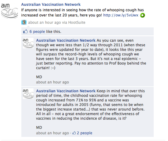 Facebook post misileading about pertussis vaccine efficacy