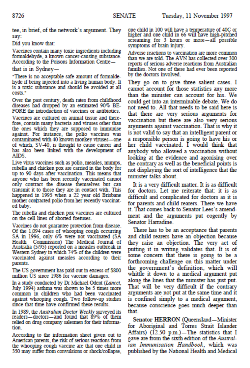 Tas. Parliament Hansard