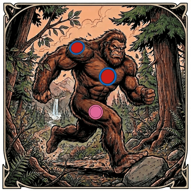 Bigfoot on Purisaki and LifeGuage